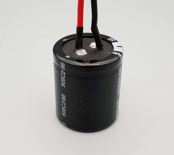 Kondensator für VAPE/Powerdynamo (ermöglicht Fahren ohne Batterie)