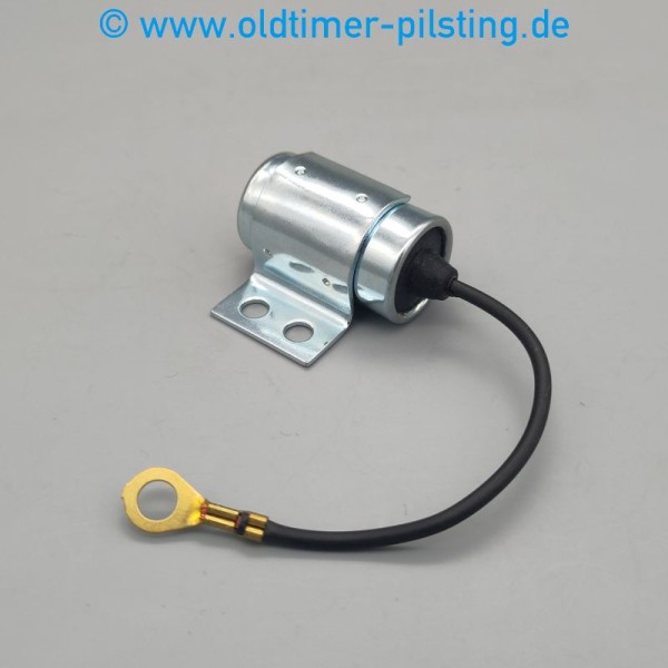 Zündkondensator mit Befestigungsschelle und Kabel (Original BOSCH)