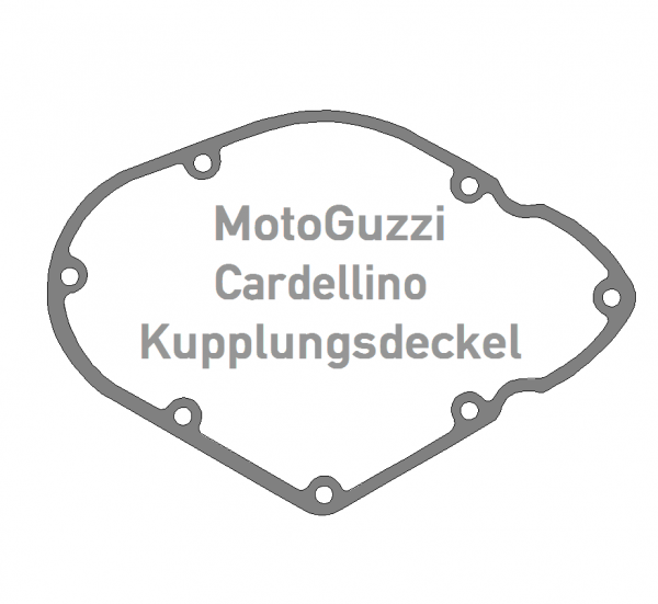 Dichtung MotoGuzzi Cardellino Kupplungsdeckel