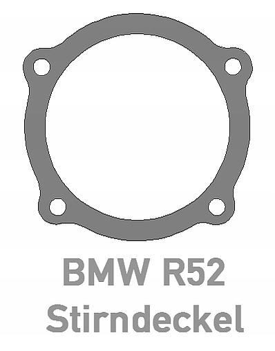 Dichtung BMW R52 Stirndeckel