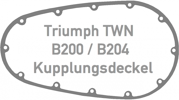 Dichtung Triumph B200 / B204E Kupplungsdeckel