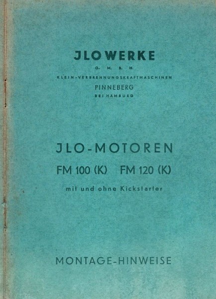 Montagehinweise ILO FM100(K) FM120(K)